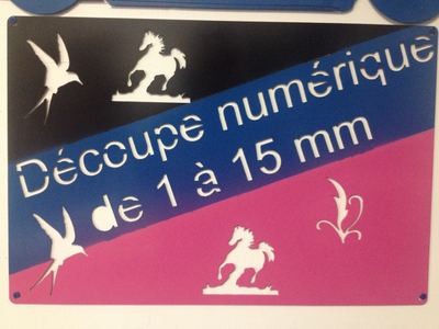 Découpe laser 09/01/2014 — FABRA JM Perpignan