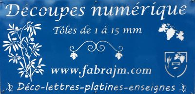 Découpe laser 11/07/2014 — FABRA JM Perpignan